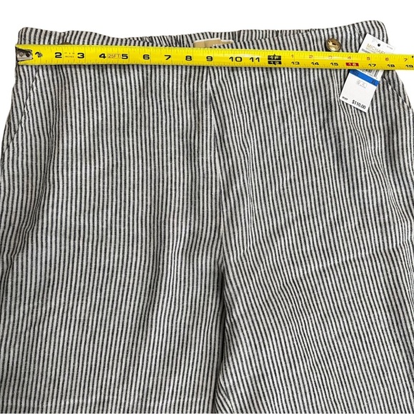 Michael Kors Striped Linen Blend Wide Leg Pants 
X-Large Casual Resort Wear NWT - Picture 5 of 9